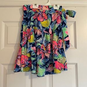 Lilly Pulitzer Nessa Wrap-Around Skirt